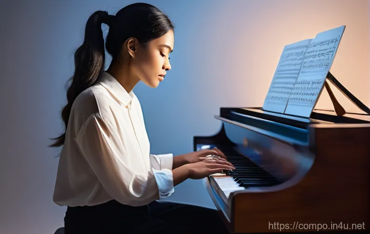 작곡가의 전공 선택 팁 - A dynamic, diverse team of young creative professionals, including a female sound designer, a male g...