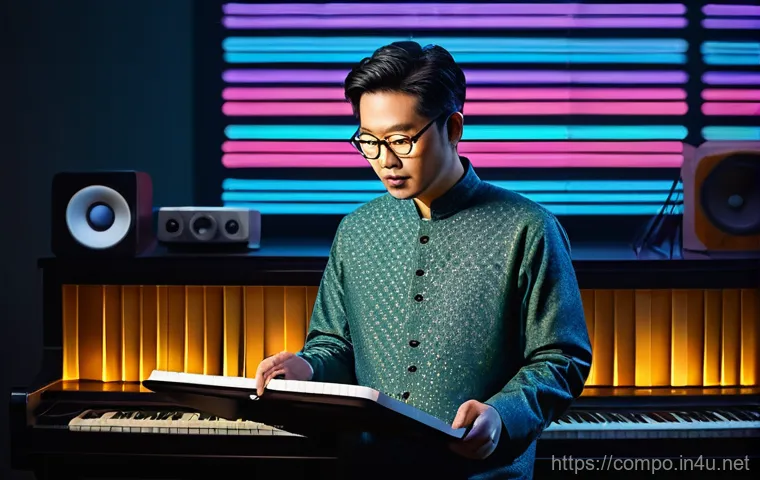 작곡가의 문화적 배경과 창작 - **A Composer Weaving Cultural Identity into Music:** A thoughtful East Asian composer, in their earl...